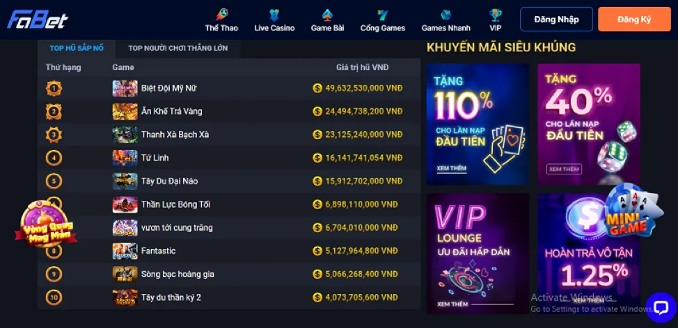 Khuyến mãi chào mừng người chơi mới 789win Login